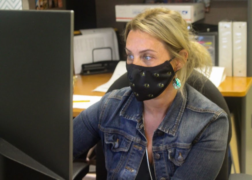Nurse Erin Krantz researches new COVID-19 data released by the CDC. She affirms that wearing a mask in public is a viable strategy to lessen your chances of spreading COVID-19.