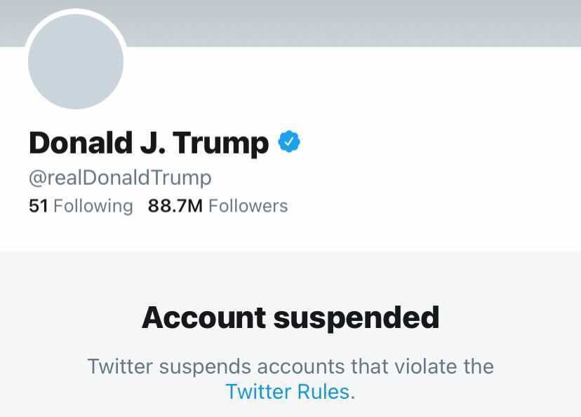 Twitter permanently bans Trump for posts that are considered violent
