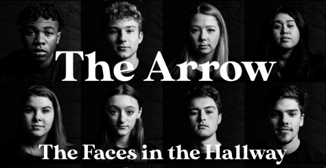 The Faces in the Hallway Print