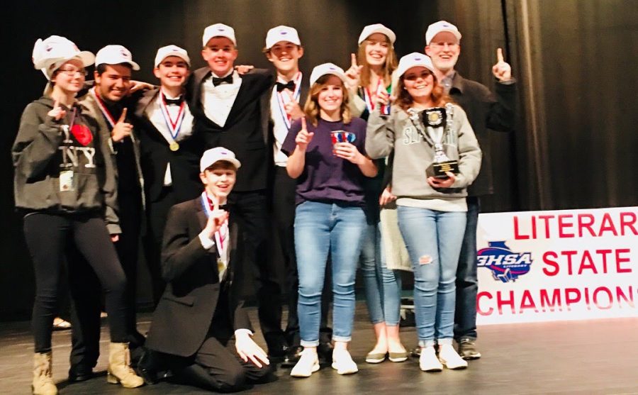 Literary team takes first place win at the state level