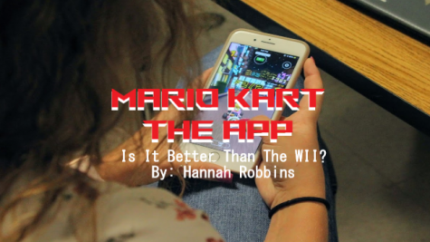 Mario Kart App vs. WII Game